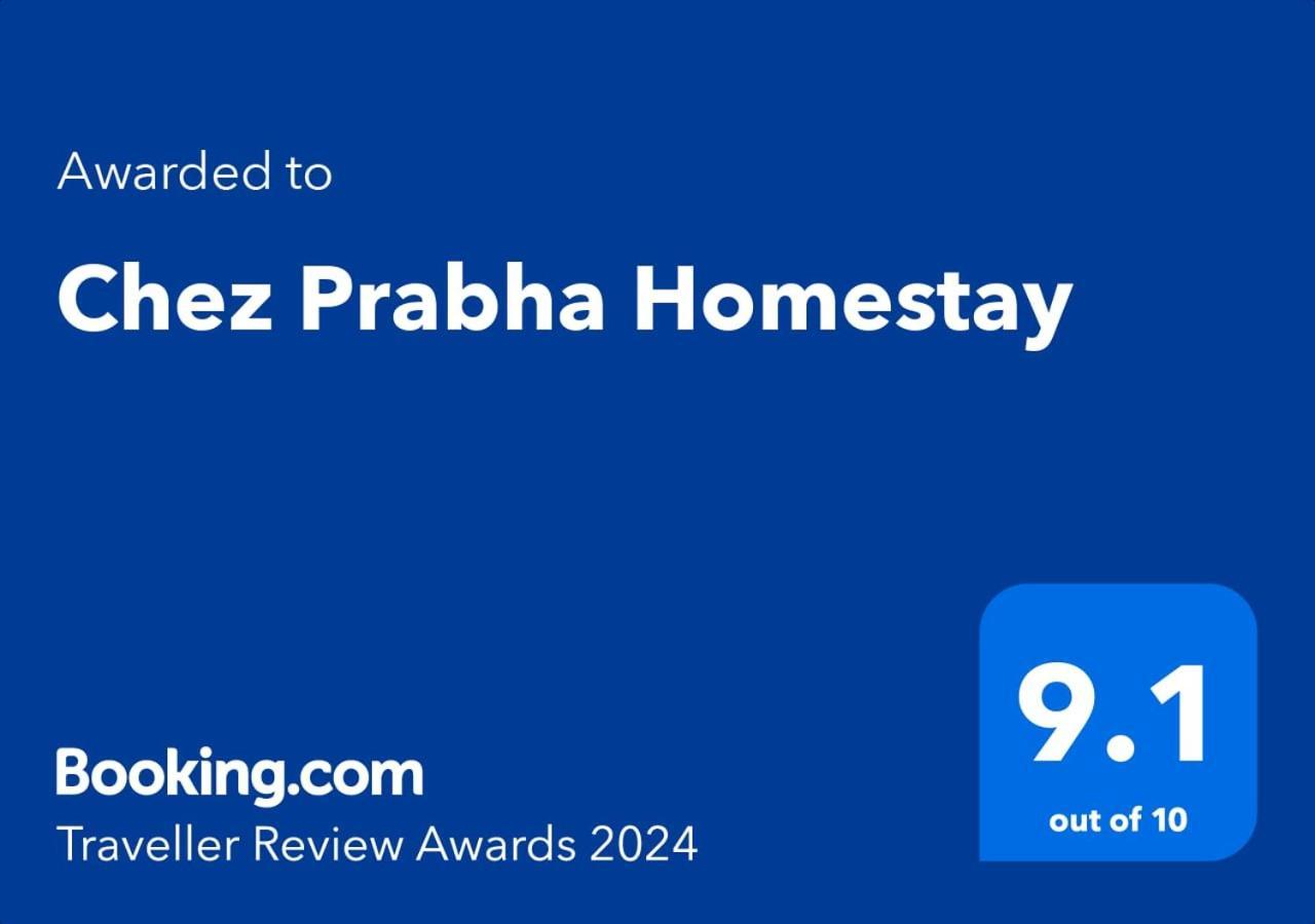 Chez Prabha Homestay Puducherry Exterior foto